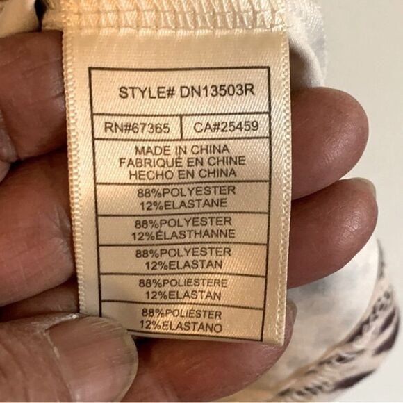 Steve Madden Romper Cheetah Print Stretch w/ Belt Animal Print Medium Gorgeous - Picture 7 of 7